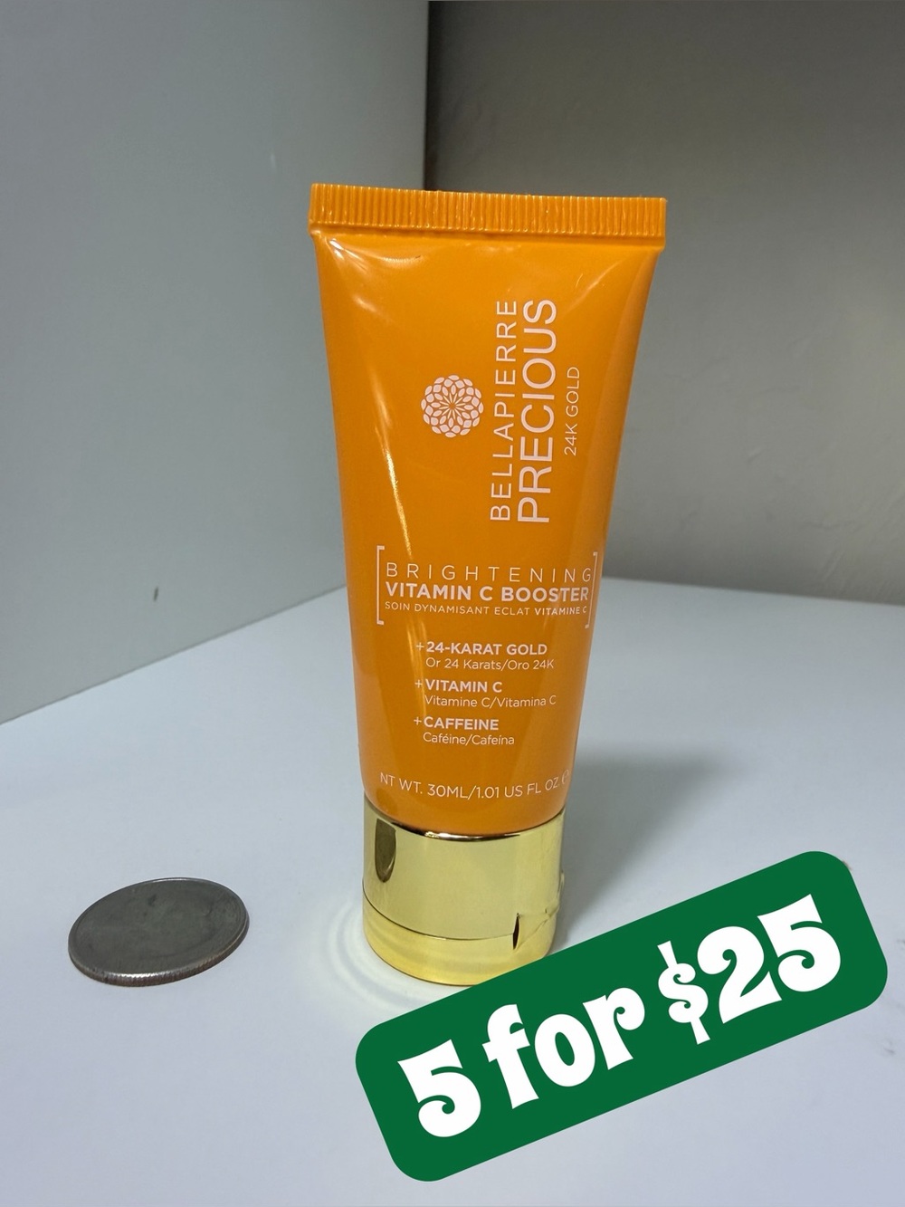 5 ITEMS FOR $25 • Bella Pierre 24k Precious Brightening Vitamin C Booster 30mL